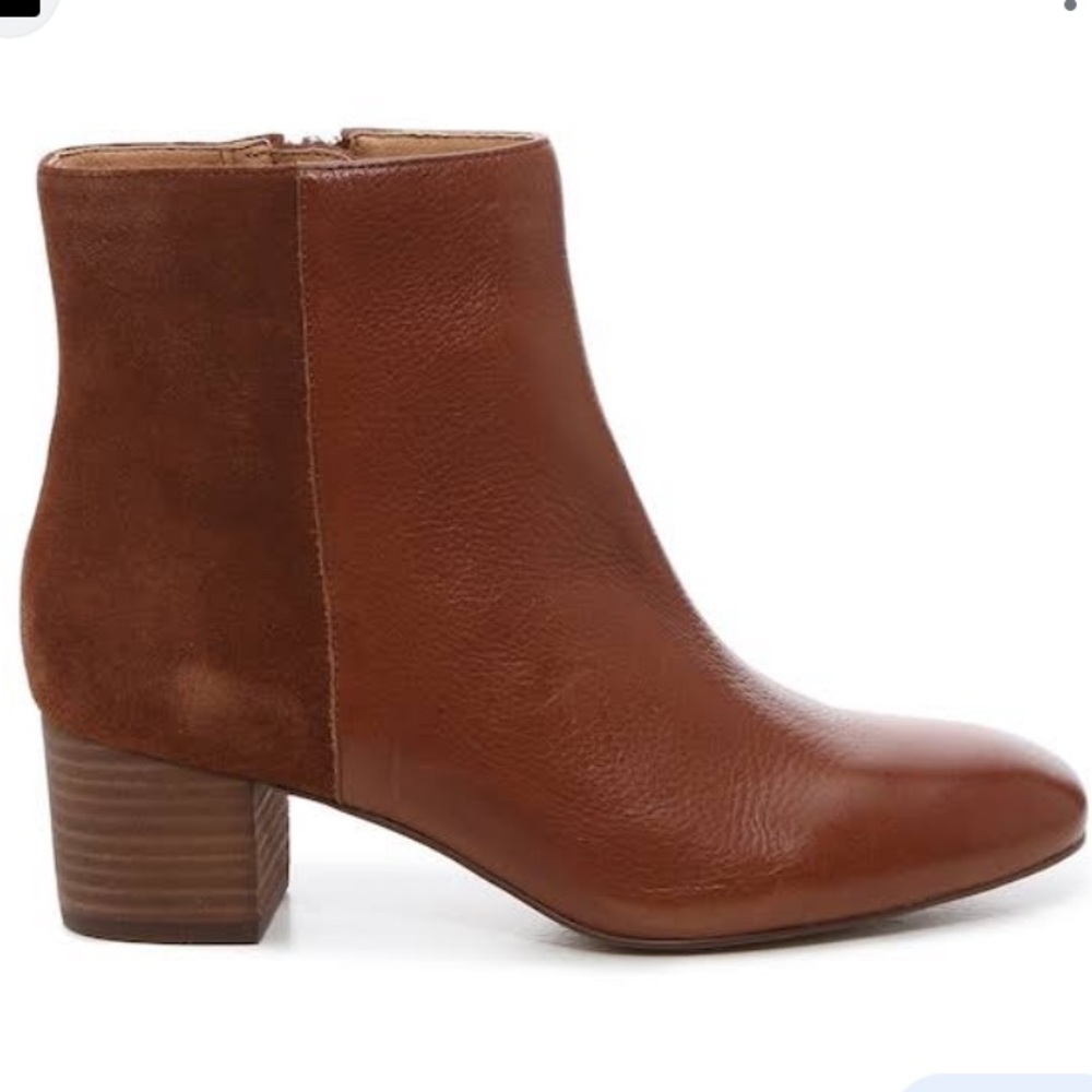 Crown Vintage Dominga Bootie leather brown size 7